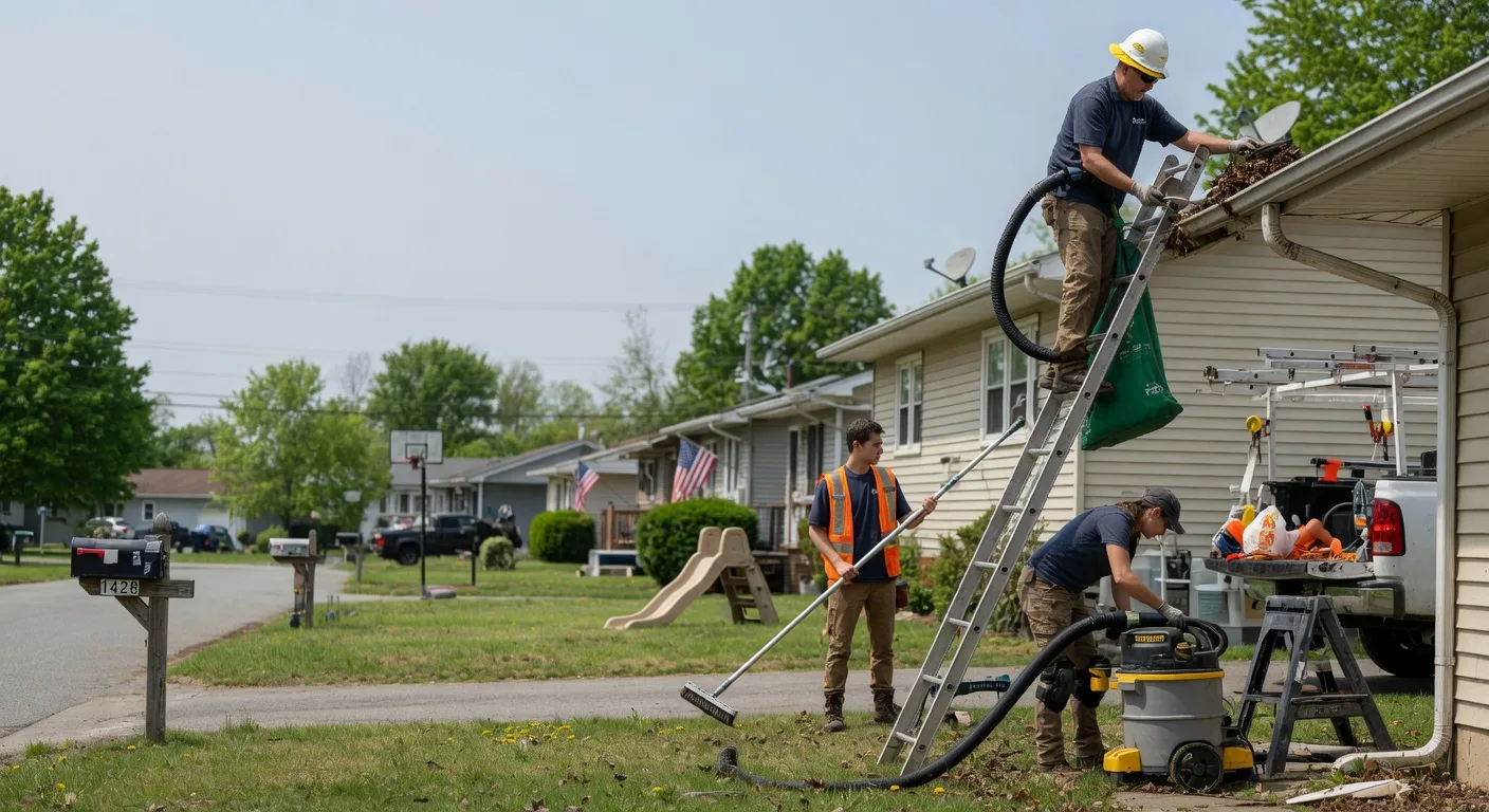 Gutter Installation in Edwardsport, IN near me